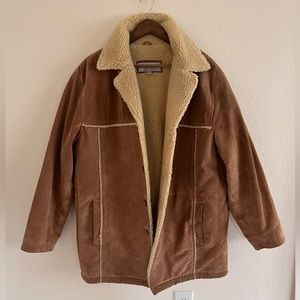 Vintage Wilson’s Leather Sherpa Lined Penny Lane Jacket L